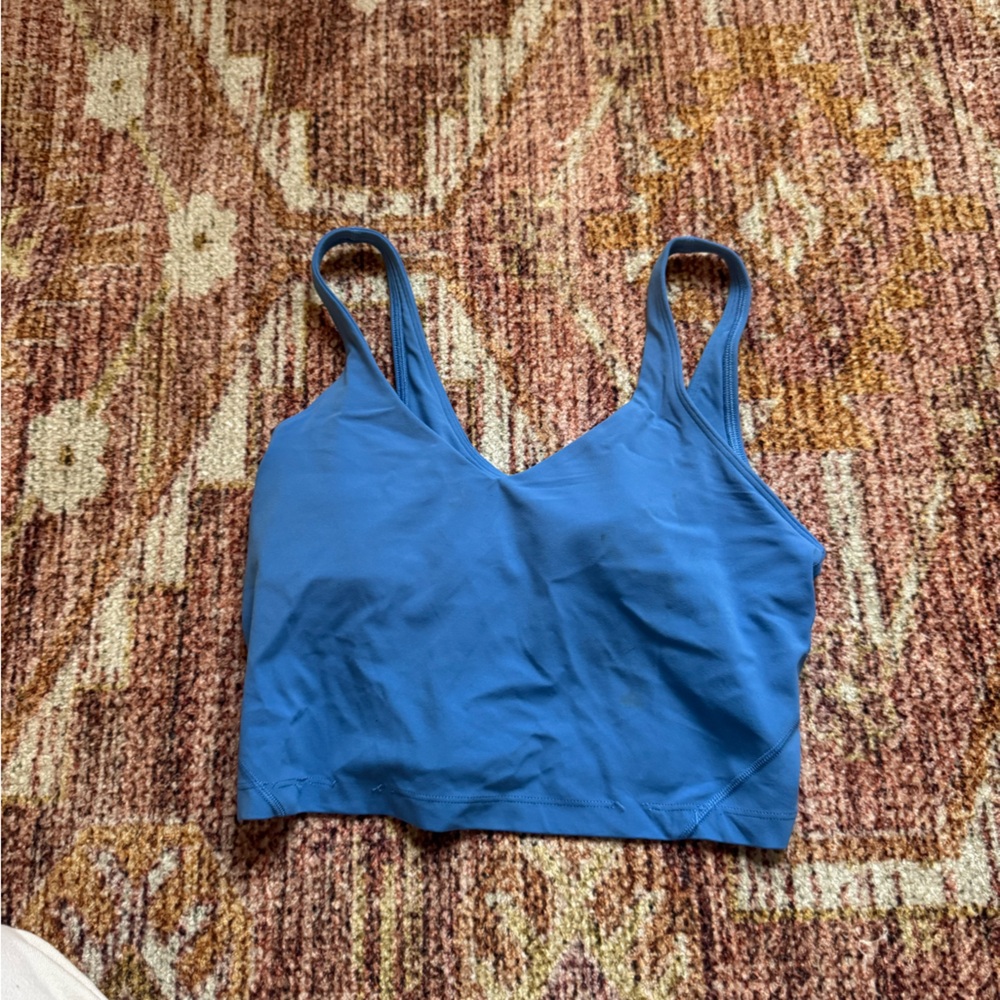 Poolside blue Lululemon align tank size 10